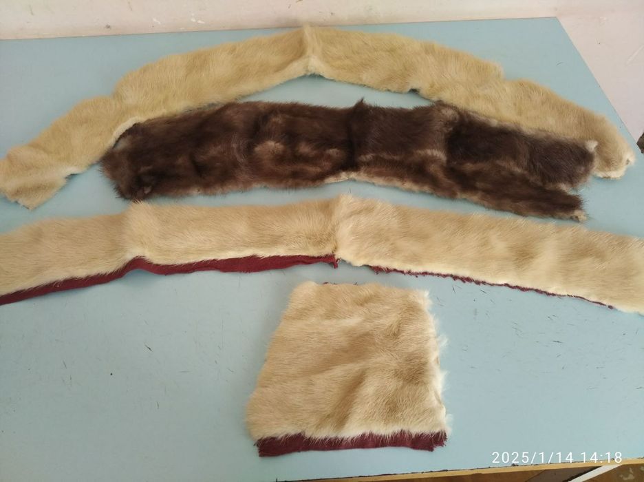 Воротники меховые натуральные,норка