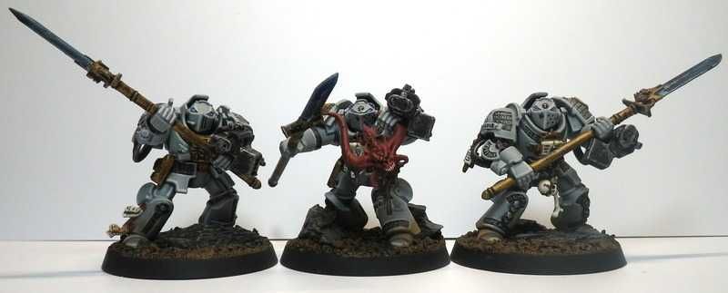 Set 5 Miniaturi Warhammer 40k Grey Knight Terminator