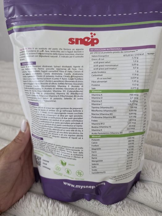 Înlocuitor de masa Snep Vegan Mix