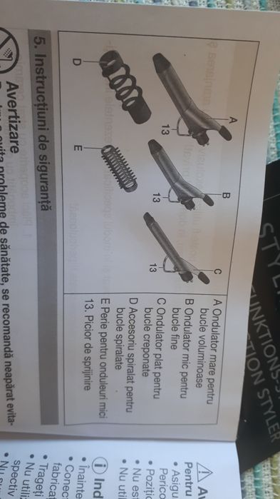 Aparat coafat multifunctional