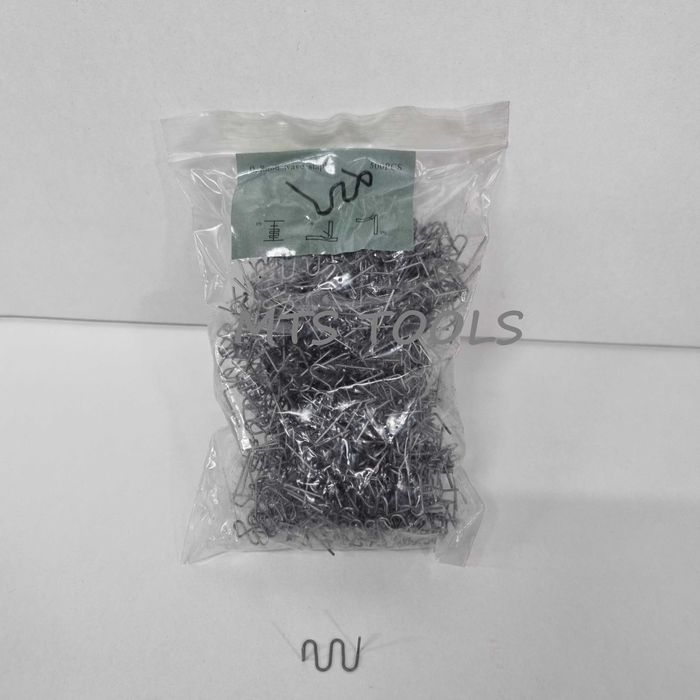 Set 500 capse sarme pistol de lipit sudat si reparat plastic tip S