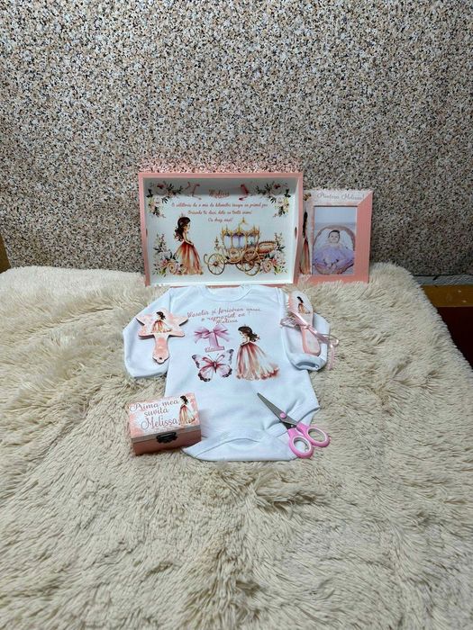 Set tăviță personalizată pentru moț – Aniversare 1 an