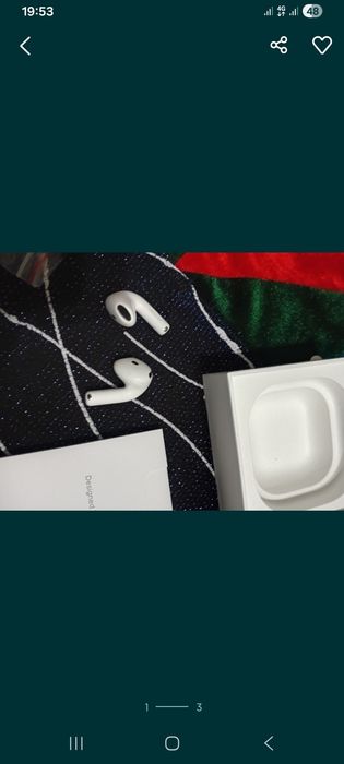 Продам Airpods 4 наушники пишите сюда