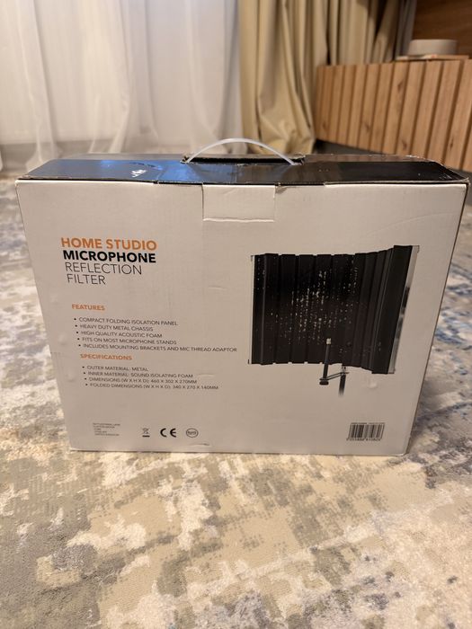 Set microfon NT1-A Rode, Filtru Microfond, Stand, Cabluri Noi
