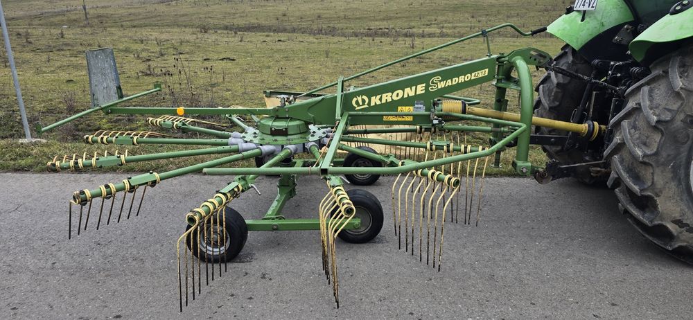 Grebla de adunat fan iarba lucerna krone swadro 42/13