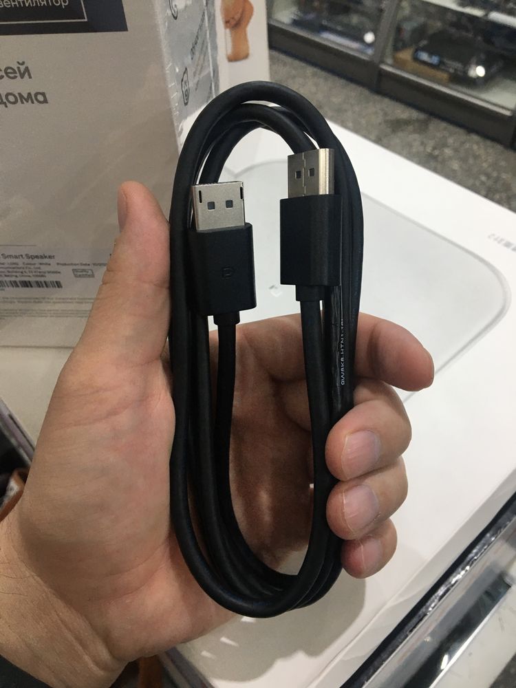 Кабель DisplayPort 1,8 метра 144Hz / Дисплей Порт для Игрового Монитор ...