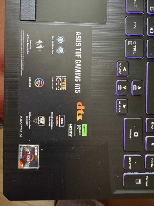 Ноутбук ASUS TUF Gaming A15