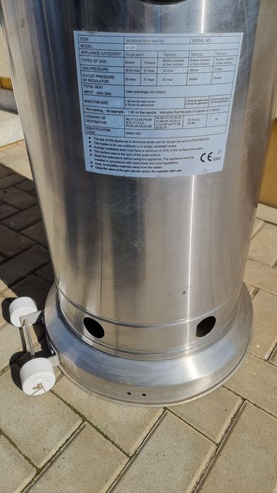 Incalzitor Terasa pe gaz