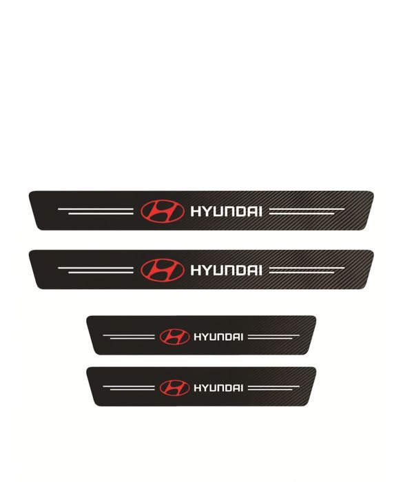Продам защитные наклейки на пороги автомобилей (Hyundai)