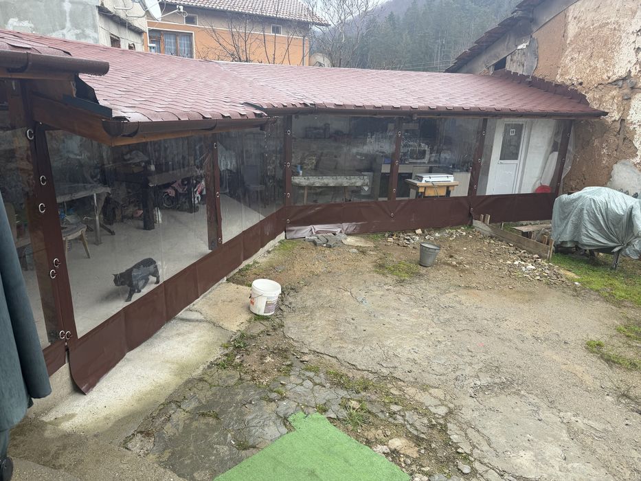 Ветроупорни завеси,пана против вятър,перголи сенници винил барбекю