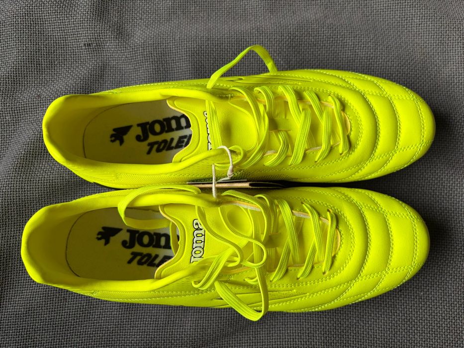 Ghete fotbal Joma Toledo FG galben fluo – noi