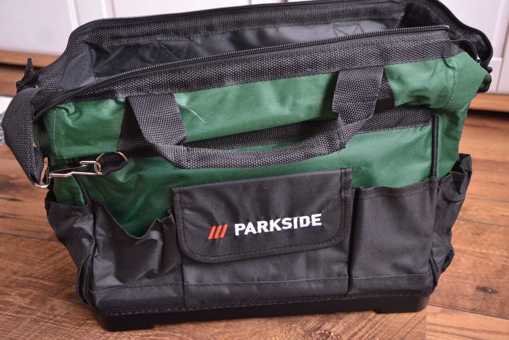 Нова чанта за инструменти Parkside с гумирано дъно