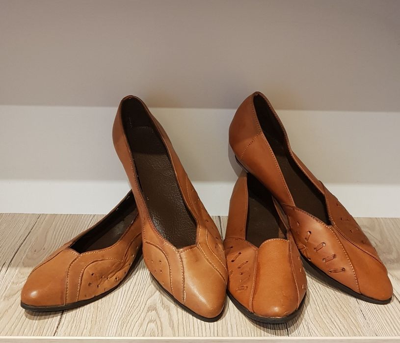 Женские кожаные туфельки. Раз 36-37. Произ.ИТАЛИЯ. Новые.