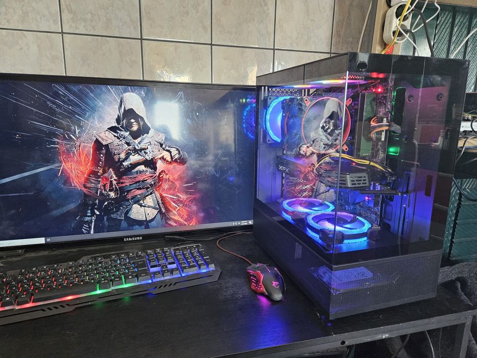 Unitate PC Gaming i5 9500 video 8GB RX 580 16GB RAM SSD