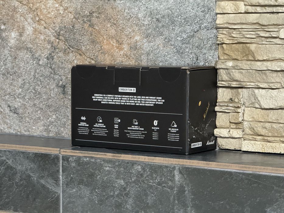 Boxă Portabilă Marshall Emberton 2/ Nou, Sigilat