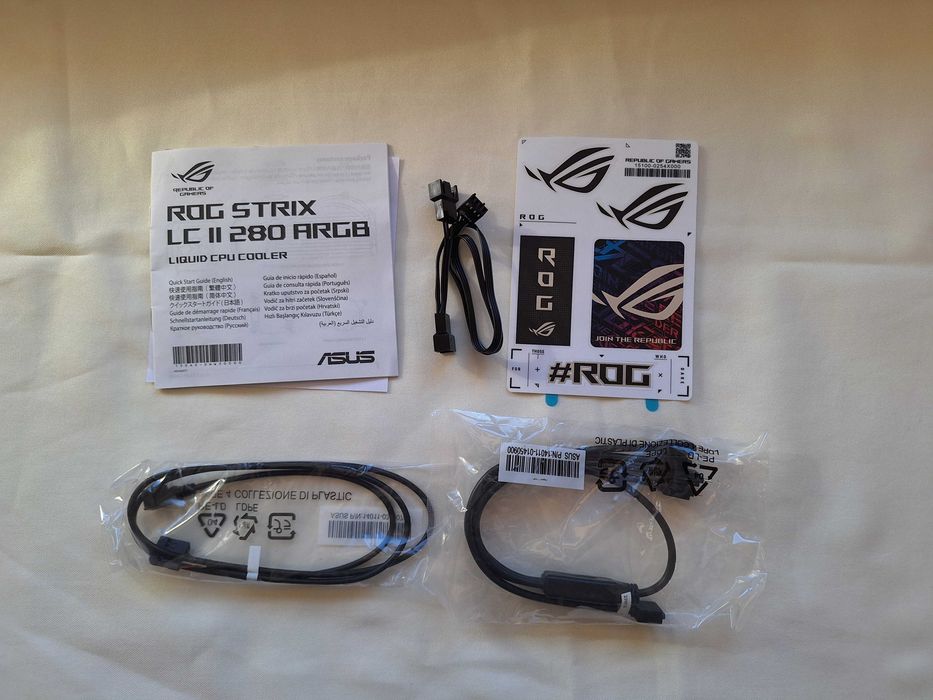 Cooler Procesor AIO, Asus ROG STRIX LC II 280 ARGB Black - in garantie