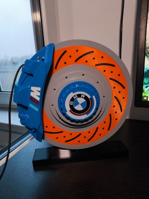 Светильник BMW M, usb, 3D печать