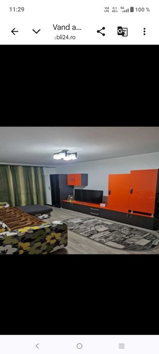 Vând apartament 2 camere, decomandat, parter