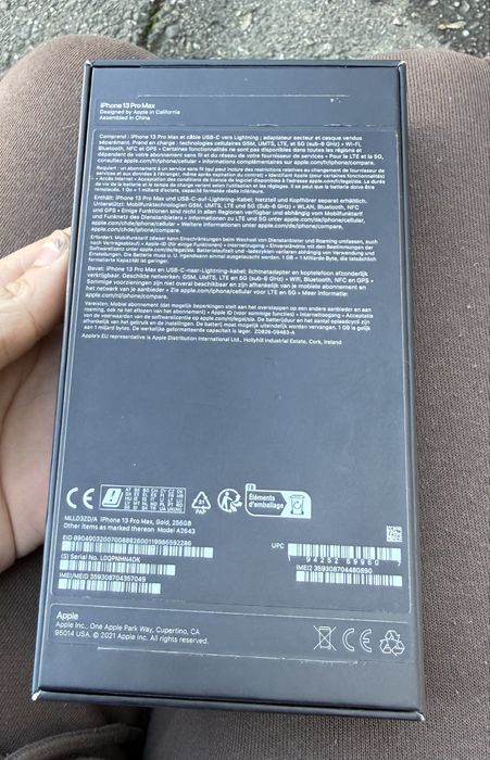 Iphone 13 Pro Max Gold