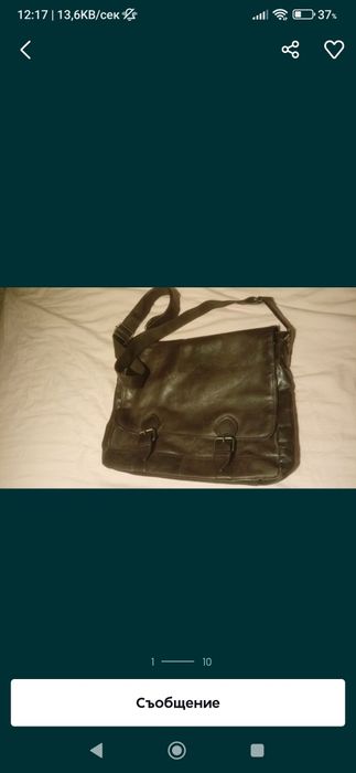 чанта Levis текстил, чанта Бата/Bata