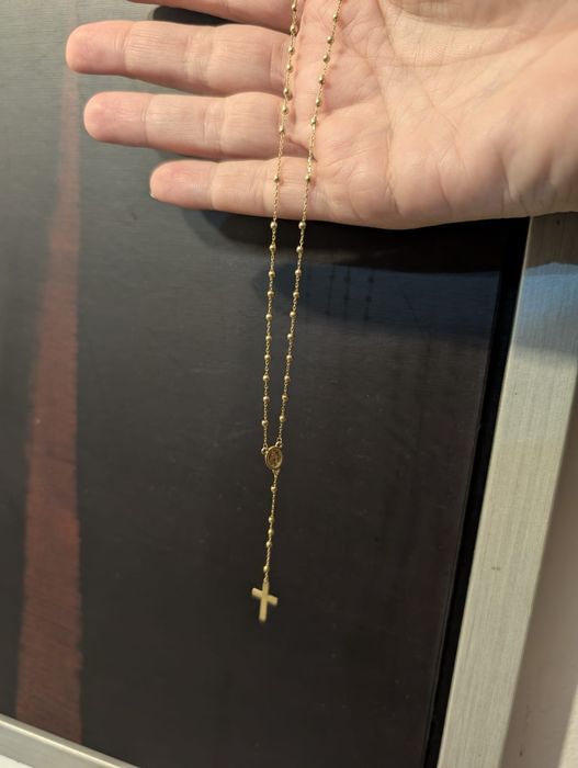 Lantisor aur Model Rozariu Cadou Crăciun!