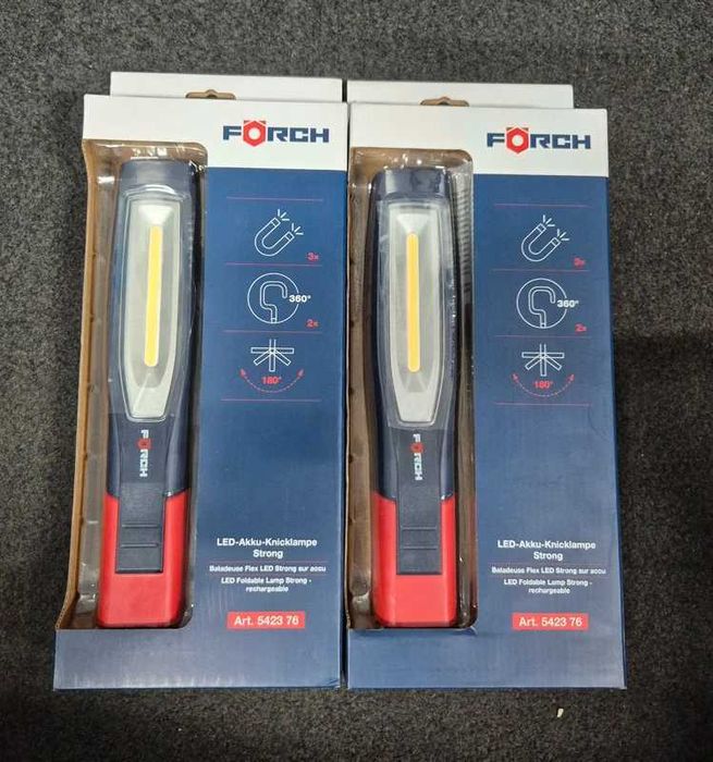 Lampa led cu acumulator, rabatabila Förch