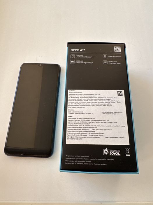 Продам телефон OPPO A17