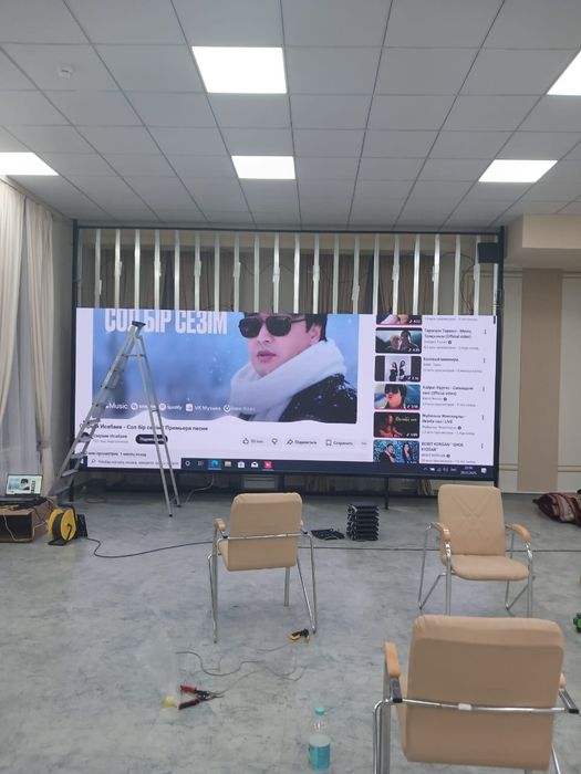 Лед экран установка и ремонт продажа