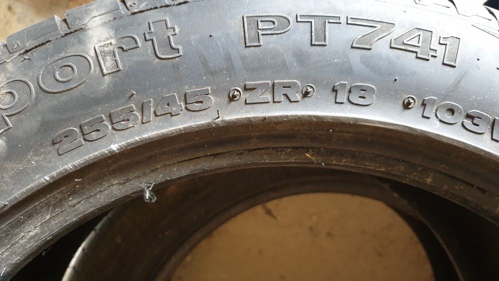 Гуми 255 45 18 дот 17 петлас