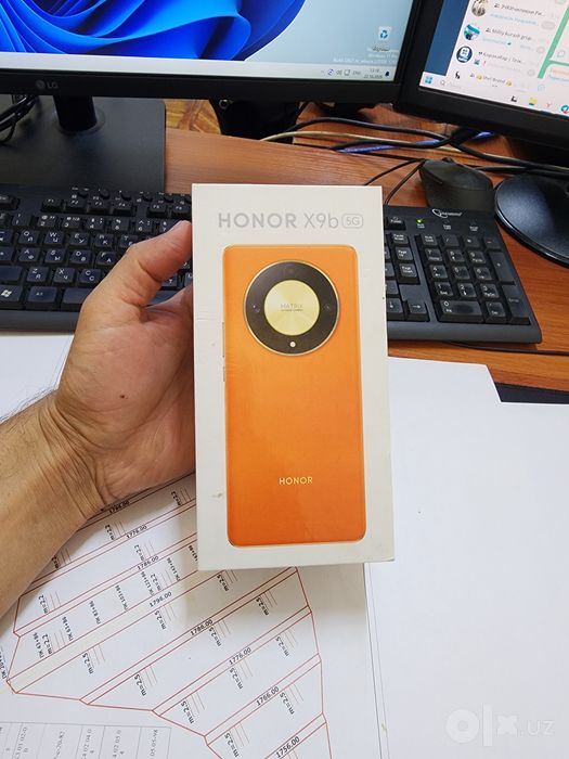 Honor X9b 5G 16/256gb iwlawi zur aybi yuq tozza telefon