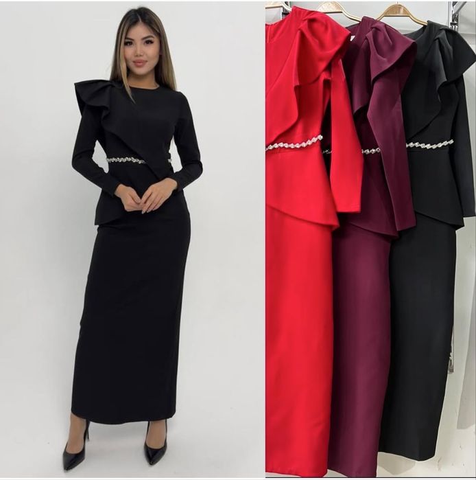 Продам вечернее платье цвета бордо