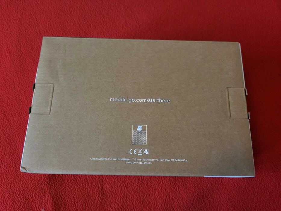 Безжичен рутер Cisco Meraki GO Wi-Fi 6 AccessPoint EU Бял GR12-HW-EU