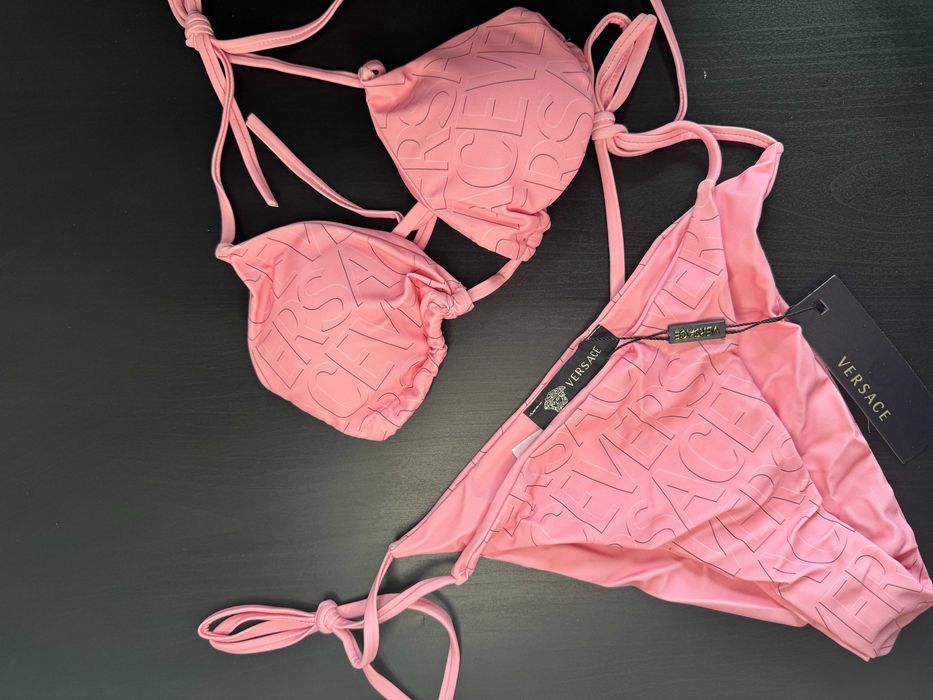Costum de baie Versace pink 20% reducere