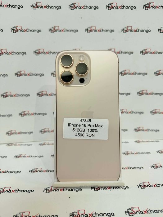 iPhone 16 Pro Max Desert Neverlocked 512GB