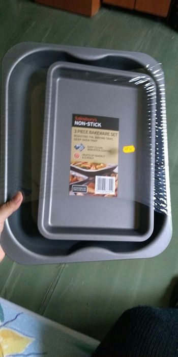 Reducere! Set 3 x Tavi Teflonate non-sticky marimi diferite, din UK