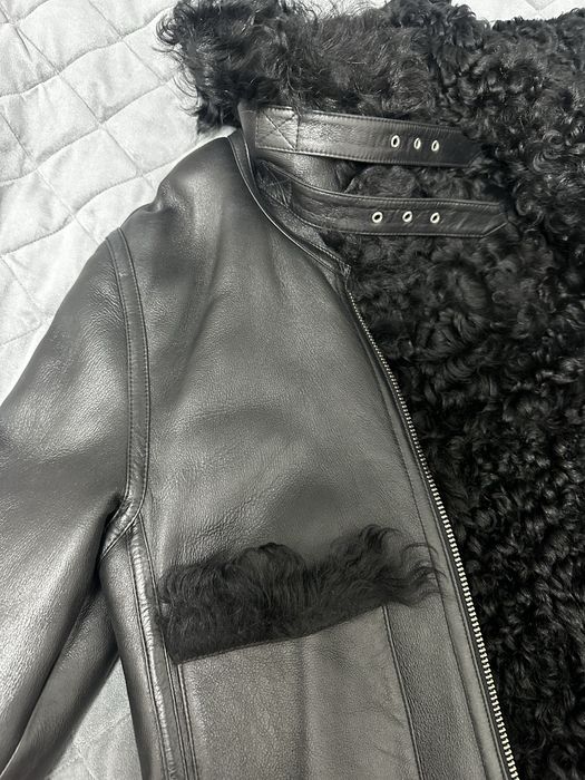 Продам натуральную дубленку авиатор!