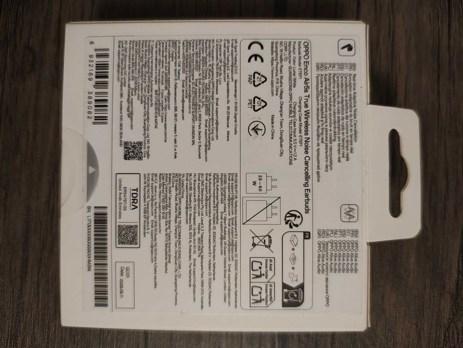 Casti Oppo Enco Air5s ANC Alb SIGILATE