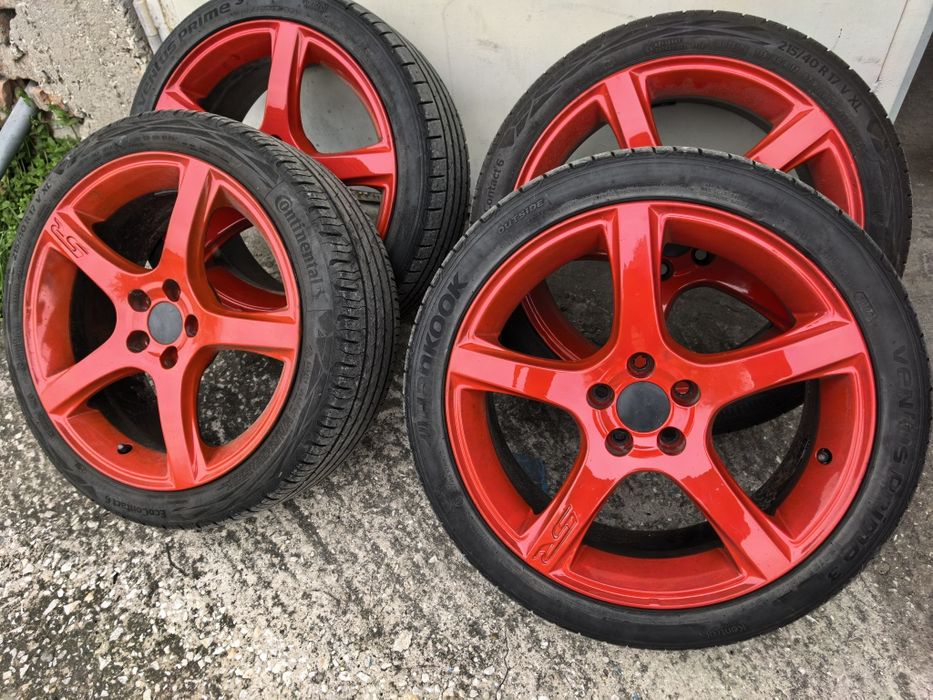 5x100 17  M. A. K.   с много  добри гуми