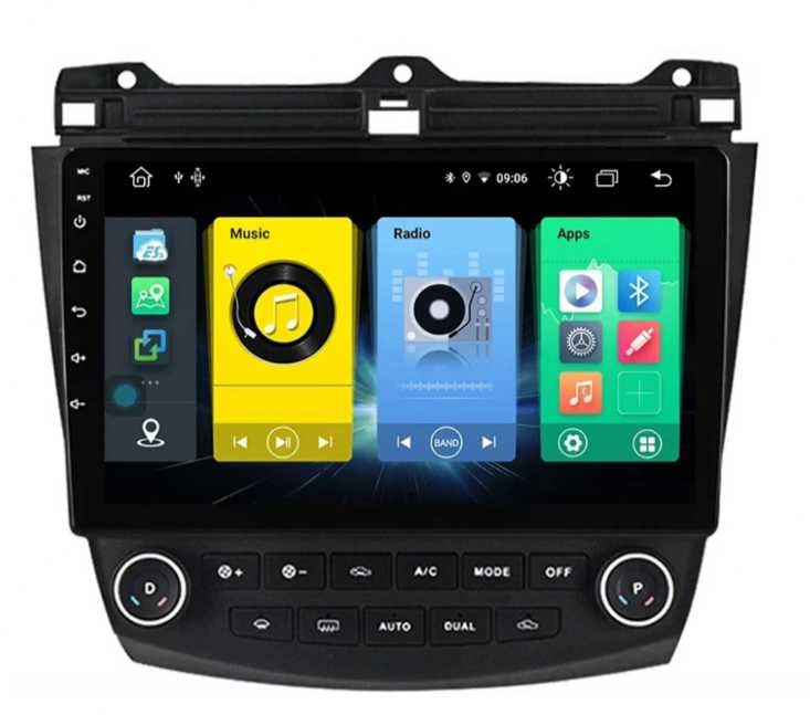 9-инчова мултимедия за HONDA Accord 7 (2002–2007) + Подарък камера