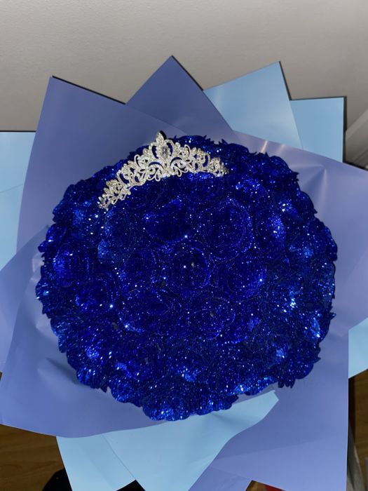 Trandafiri cu sclipici