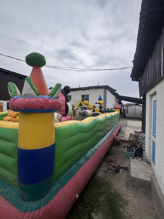 Батут в хорошем состоянии