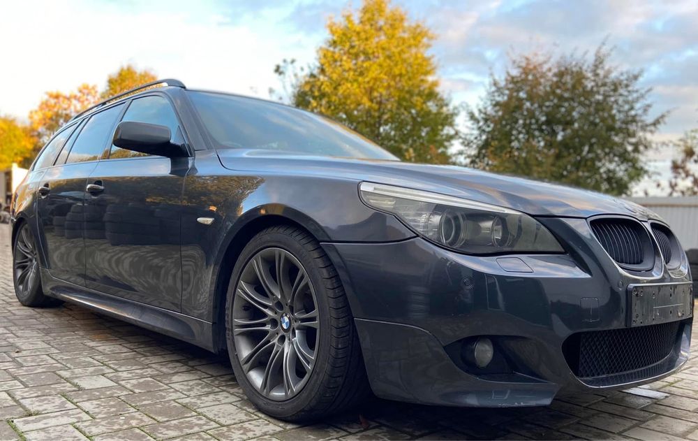 Dezmembrez BMW 535d Lci E61 3.0D Bi-turbo 286cp, M PACK,Navi,volan M