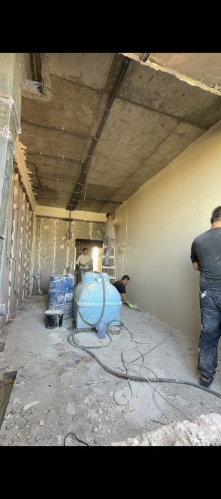 Механизированная шкатурка Ротбанд