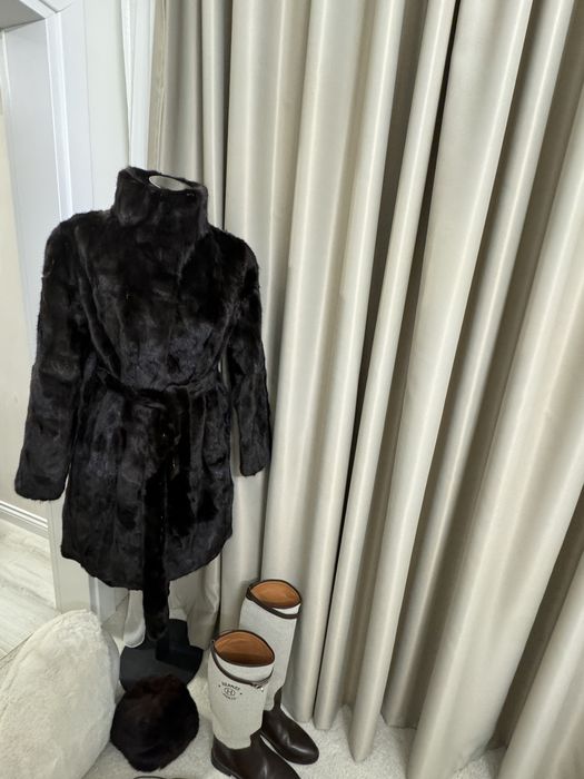 Дамско палто от норка визон Mink coat S,M,L