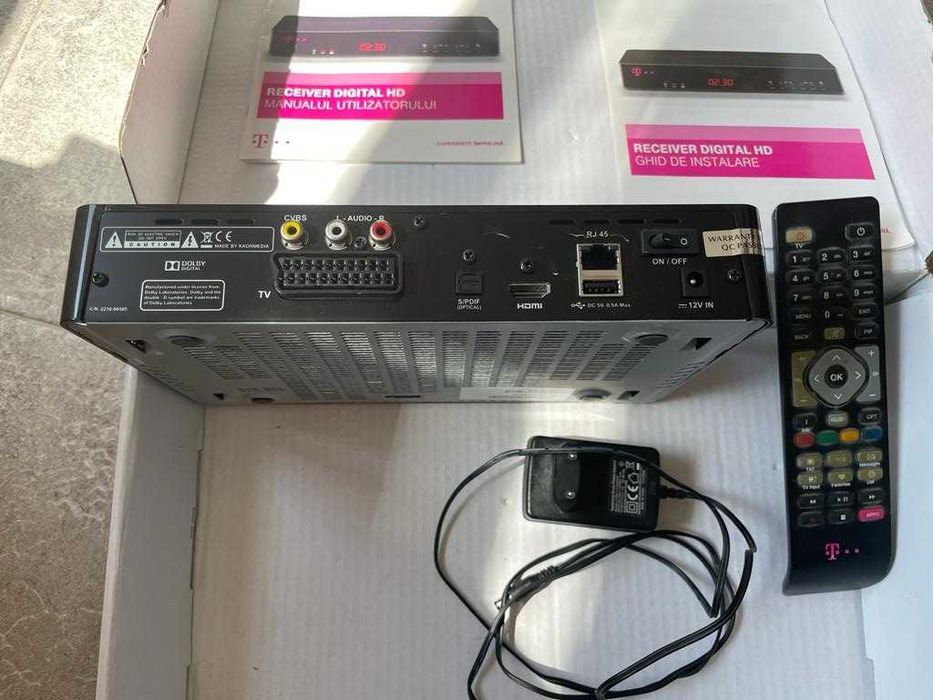 Receiver Digital HD KAON (Telekom) USB Media Player