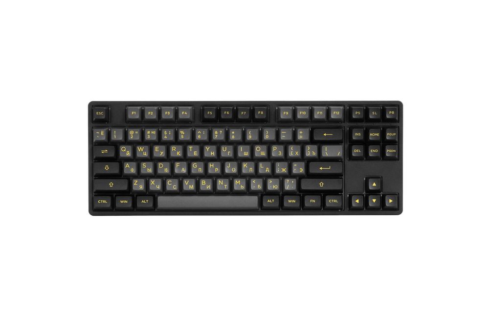 \ Клавиатура AKKO 5087B Plus Black & Gold