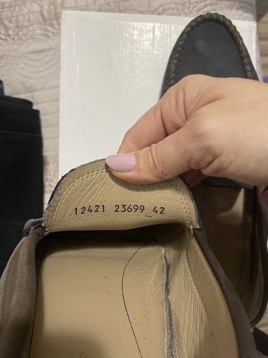 Мъжки обувки естествена кожа