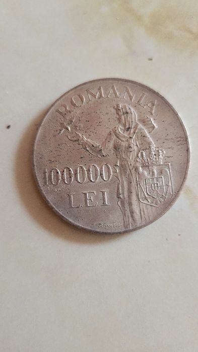 Moneda din 1946 .,argint,,