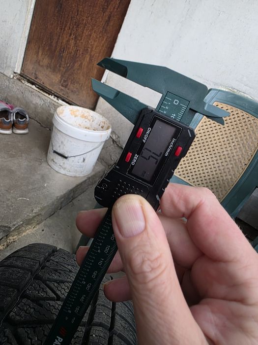 Джанти 16ки с зимни гуми 7.5мм за Mitsubishi 5x114.3