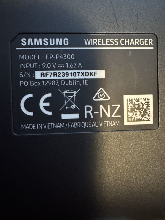 Incarcator wireless Samsung Duo EP-P4300